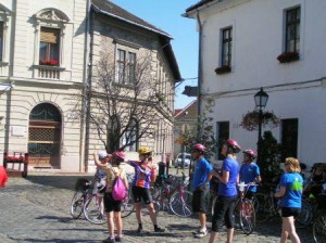 Exploring Budapest by bike