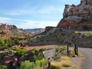 US 12 going through Grand Staircase-Escalante 