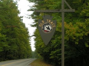 Section of the Natchez Trace in Mississippi